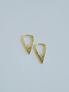 Rina Diamond Hoops