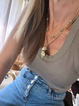 Chania Evil Eye Necklace