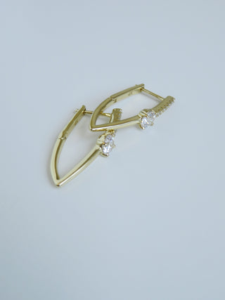 Karolina Diamond Hoops