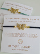 Load image into Gallery viewer, Beatrice Butterfly Bracelet - Transformation • Freedom • Rebirth