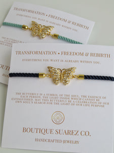 Beatrice Butterfly Bracelet - Transformation • Freedom • Rebirth
