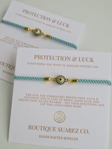 Beatrice Evil Eye Ball Bracelet - Protection & Luck