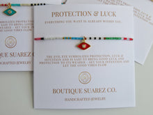 Load image into Gallery viewer, Abigail Evil Eye Bracelet - Protection &amp; Luck