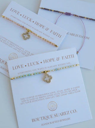Infinite Luck - Kira Clover Bracelet