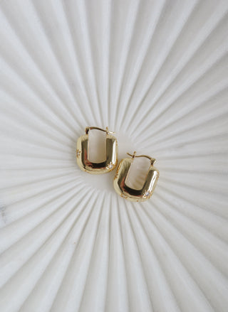 Celestial U Shaped Domed Hoops