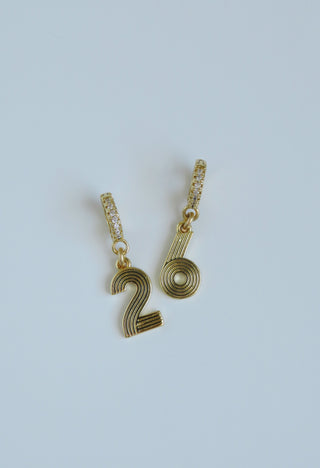 Number Vibes Charm with Diamond Clasp