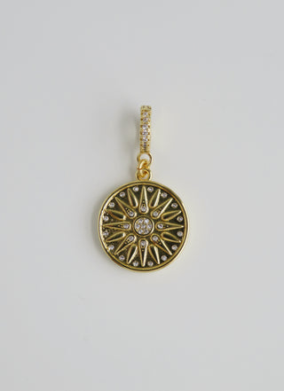 Sunburst Charm on Clasp
