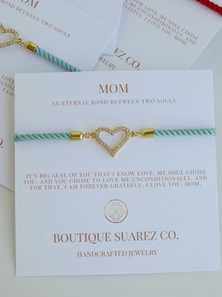 Beatrice Mom Bracelet - Heart