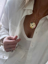 Load image into Gallery viewer, Celestial Evil Eye Good Luck Charm with Swivel Clasp
