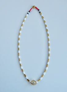 Stella Enamel Necklace