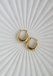 Celestial Oblong Shaped Domed Hoops