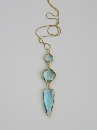 Blue Topaz and Apatite Crystal Collection