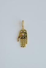 Load image into Gallery viewer, Hamsa Evil Eye Pendant-