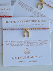 Kira Horseshoe Bracelet - Prosperity • Protection & Luck