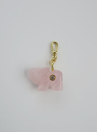 Lucky Crystal Elephant Charm
