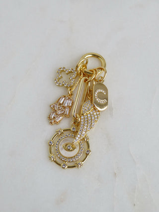Love & Divine Guidance Initial Charm Cluster
