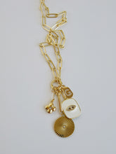 Load image into Gallery viewer, Luck &amp; Divine Energy Charm Cluster Necklace