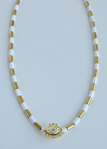 Stella Enamel Necklace