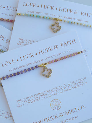 Infinite Luck - Kira Clover Bracelet