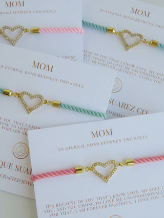 Beatrice Mom Bracelet - Heart