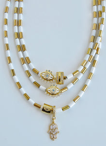 Stella Enamel Necklace