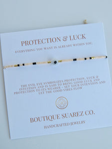 Delmira Evil Eye Bracelet - Protection & Luck