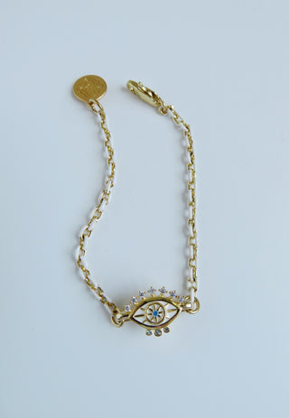 Soteria Blanc Evil Eye Bracelet