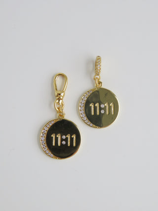 11:11 Gold Angel Number on Clasp