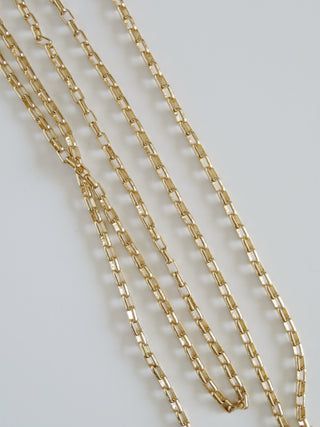 Gracie Link Necklace - add charms