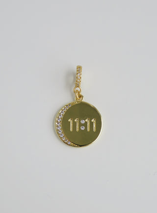 11:11 Gold Angel Number on Clasp