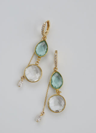 Crystal Dangler Earrings