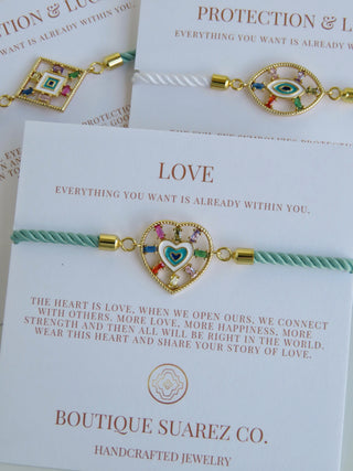 Blissful Embrace - Evil Eye Bracelet