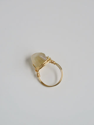 Polished Stone Ring - 4.5 & 8 Current Rings Made