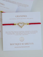 Load image into Gallery viewer, Beatrice Grandma Bracelet - Heart