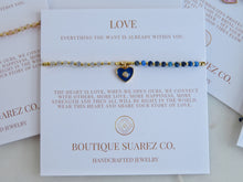 Load image into Gallery viewer, Kira Heart Bracelet - Love