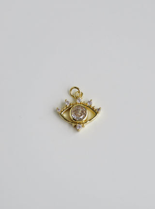 Golden Evil Eye Charm