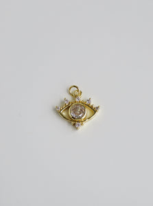 Golden Evil Eye Charm