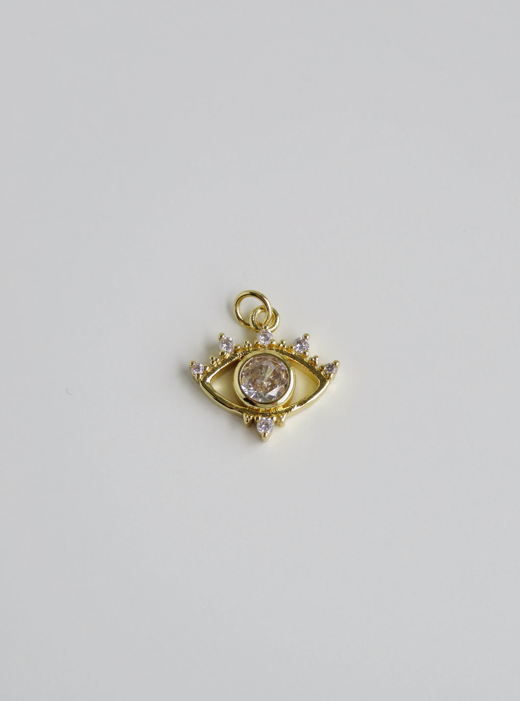 Golden Evil Eye Charm