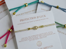 Load image into Gallery viewer, Alina Evil Eye Bracelet - Luck &amp; Protection