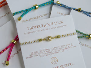 Alina Evil Eye Bracelet - Luck & Protection