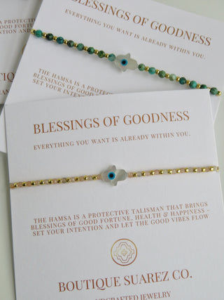 Spiritual Transformation Hamsa Bracelet
