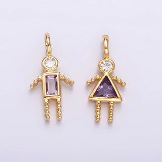 Crystal Person Charm