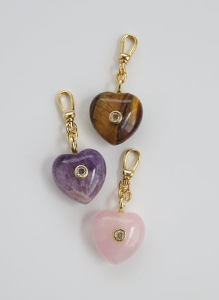 Crystal Heart Charm