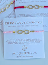 Load image into Gallery viewer, Beatrice Small Infinity Bracelet - Eternal Love &amp; Connection