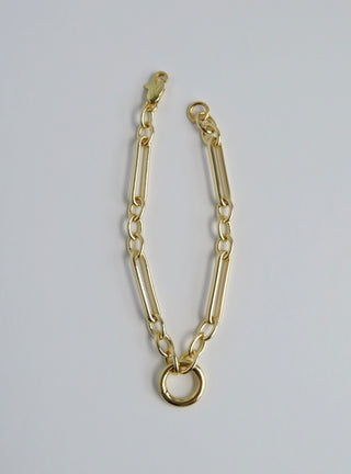 Figaro Charm Holder Bracelet - Clicker Clasp - add charms