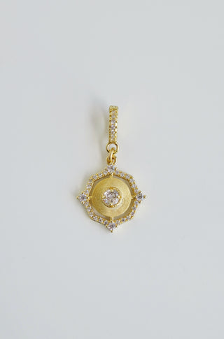 Light Energy - Sun Charm on Diamond Hinged Clasp