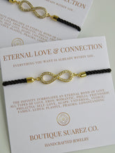 Load image into Gallery viewer, Beatrice Small Infinity Bracelet - Eternal Love &amp; Connection
