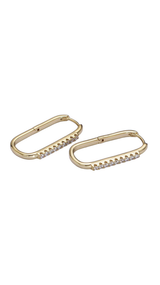 Minimalist Diamond Earring