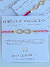 Load image into Gallery viewer, Beatrice Small Infinity Bracelet - Eternal Love &amp; Connection