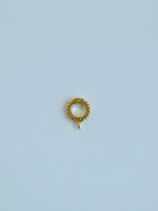 Diamond Charm Enhancer Hinged Clasp